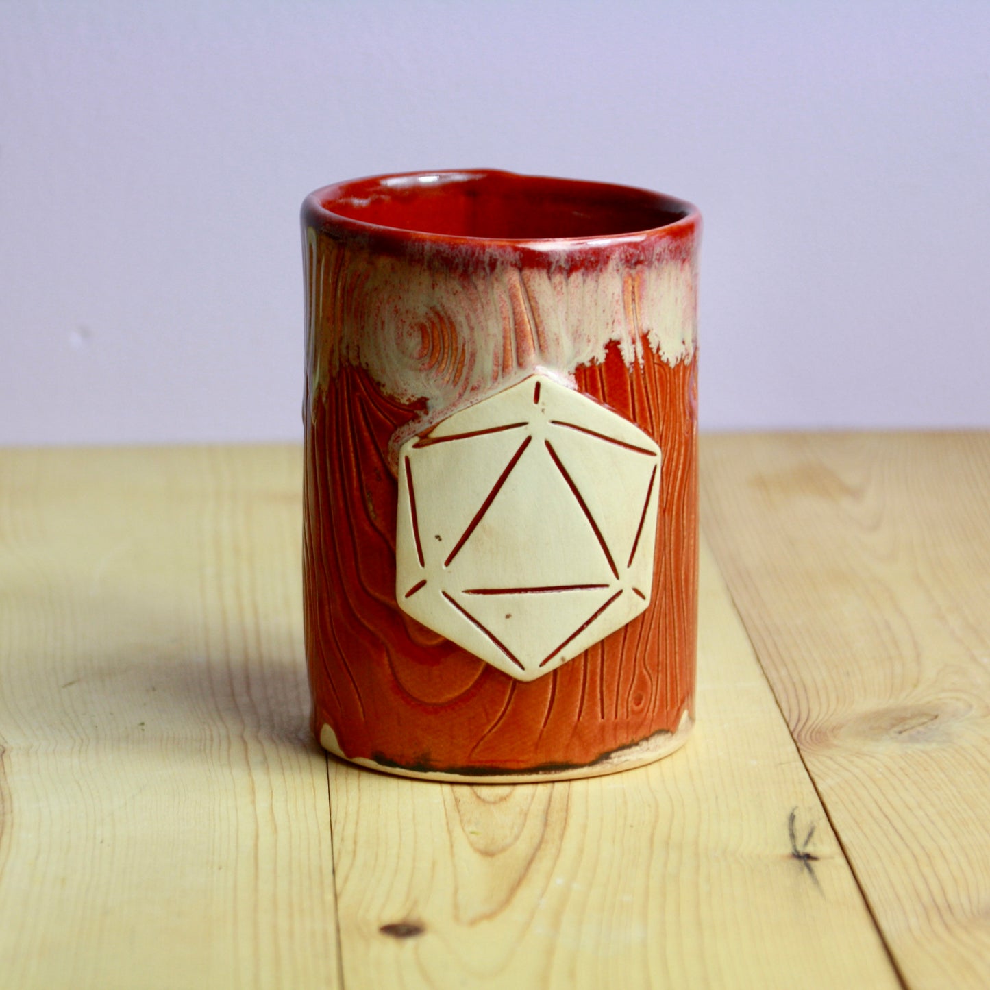 Red D20 Tumbler