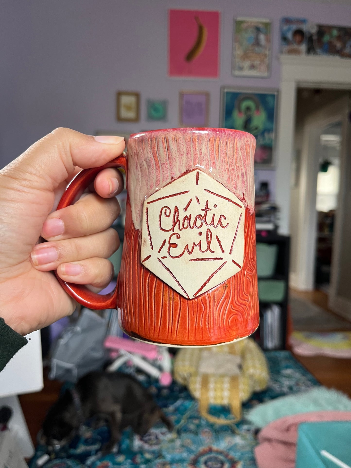 Chaotic evil cinnabar mug SECOND