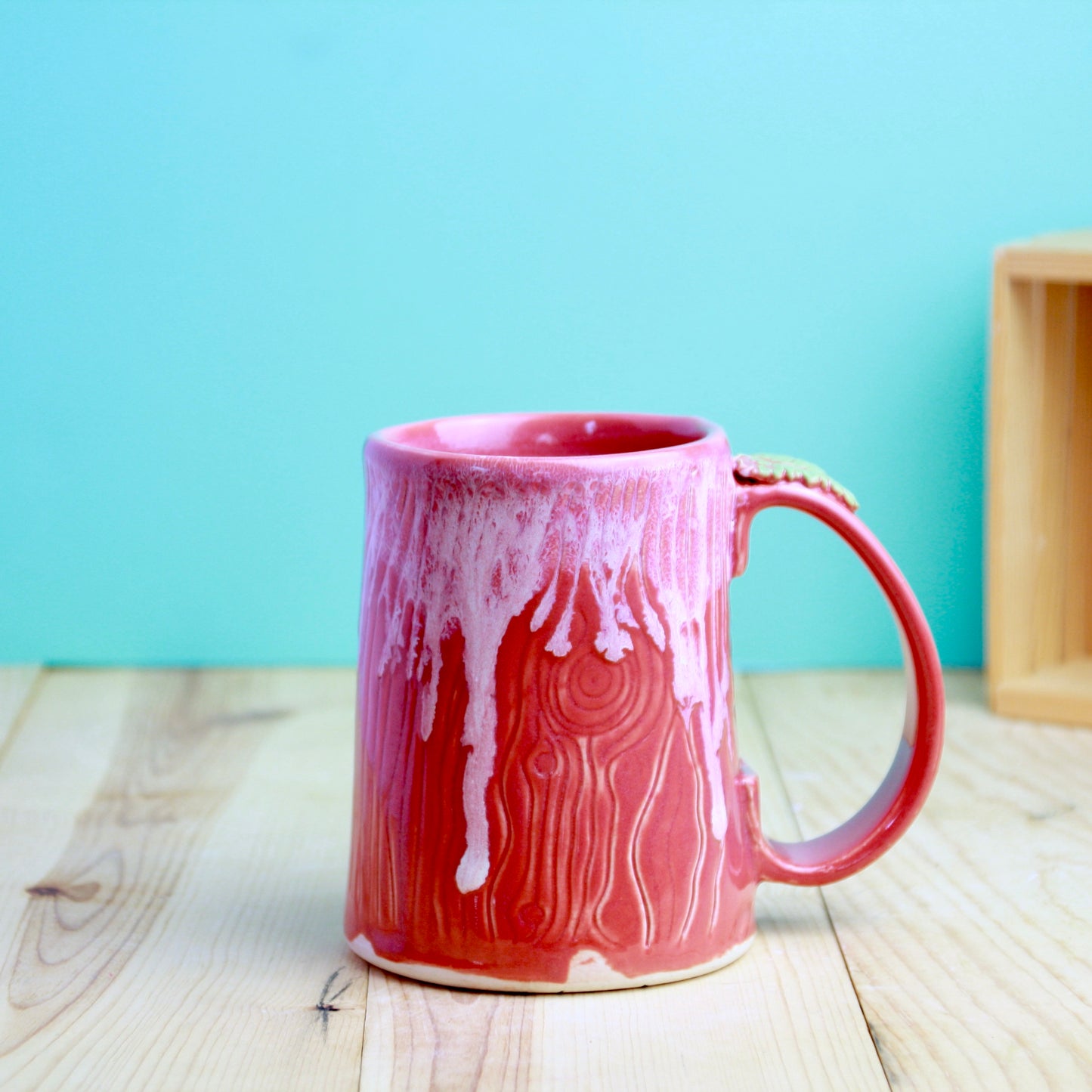 Dungeon Master Woodgrain Dice Mug