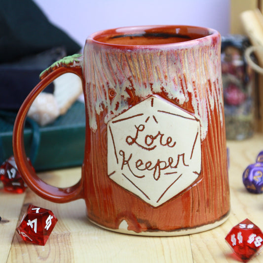 Lore Keeper Dice Mug