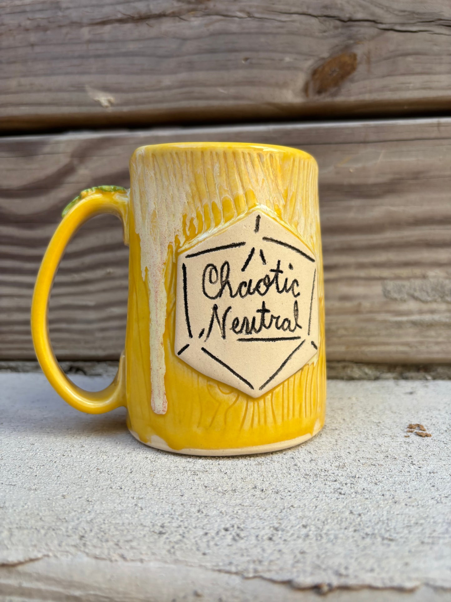 Chaotic Neutral // Let Chaos Reign Dice Mug