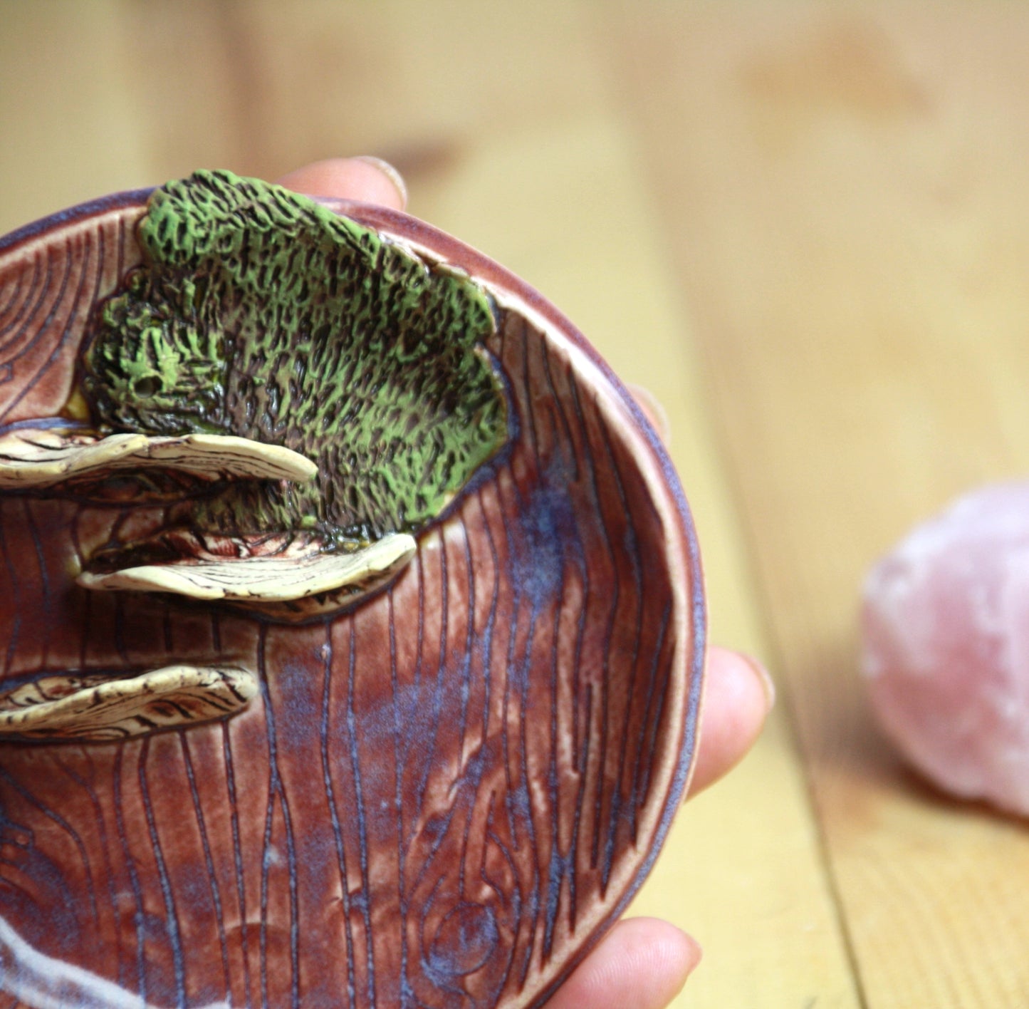 Mushroom ring dish