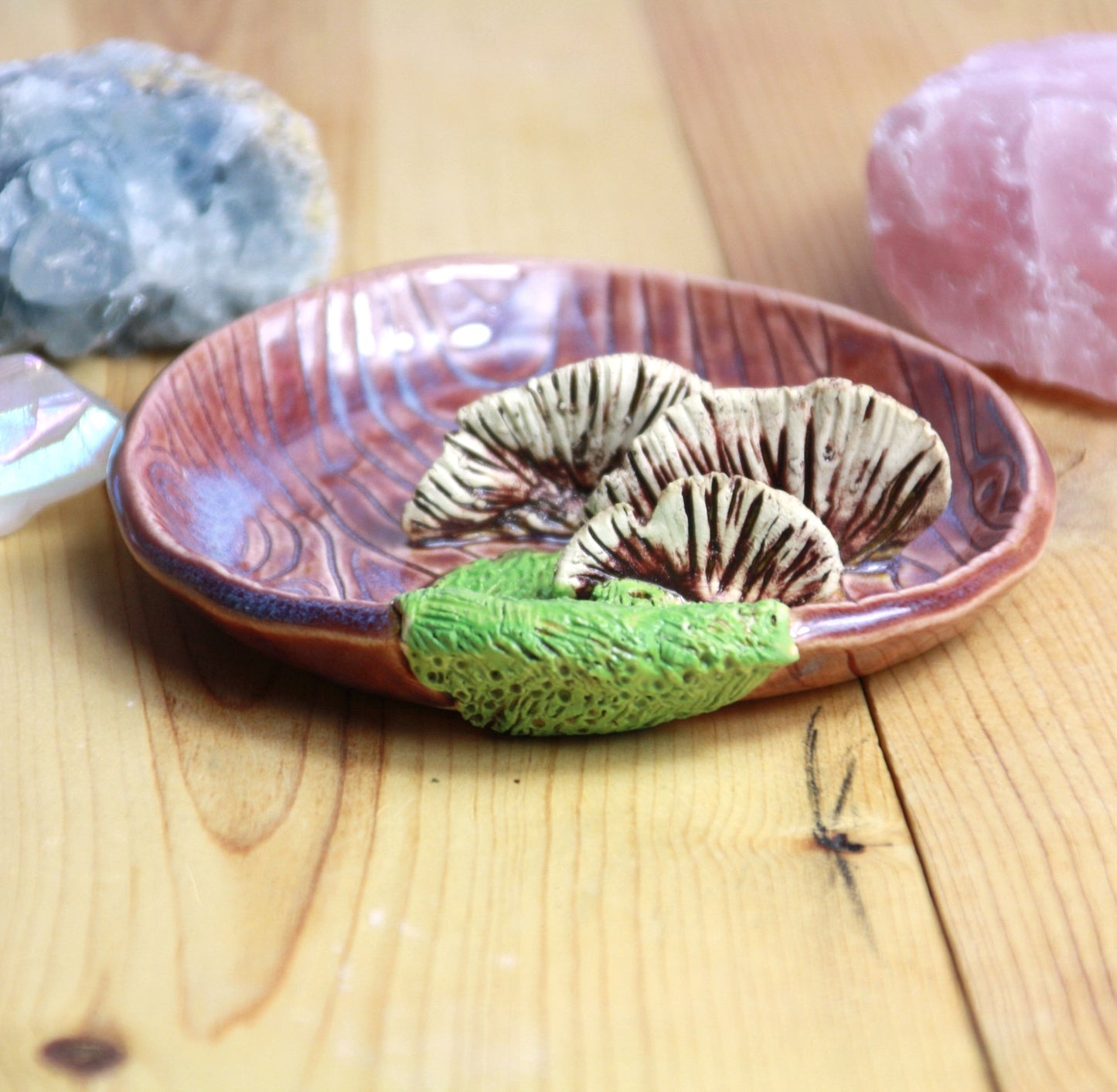 Mushroom ring dish