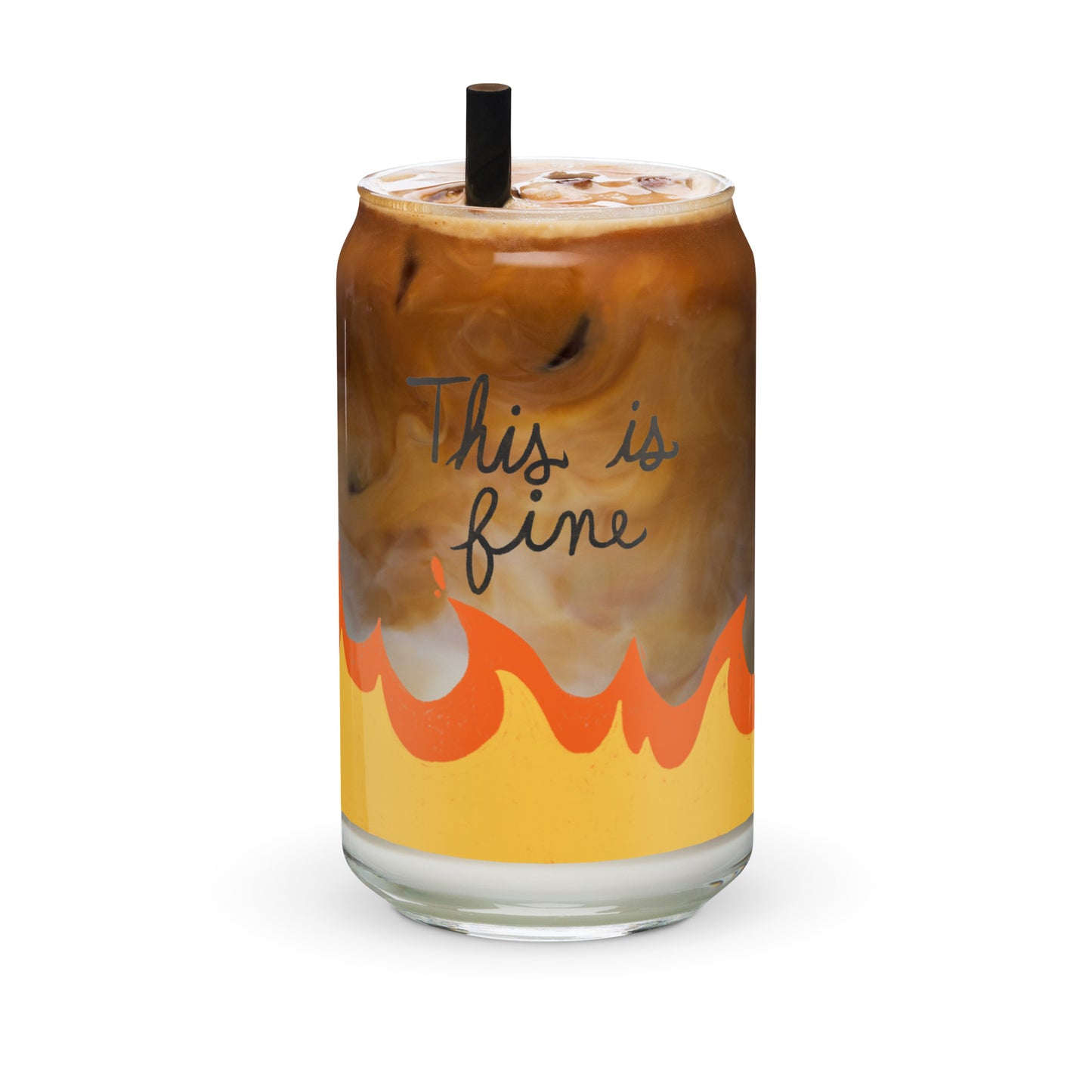 This is Fine Fire Glass Tumbler