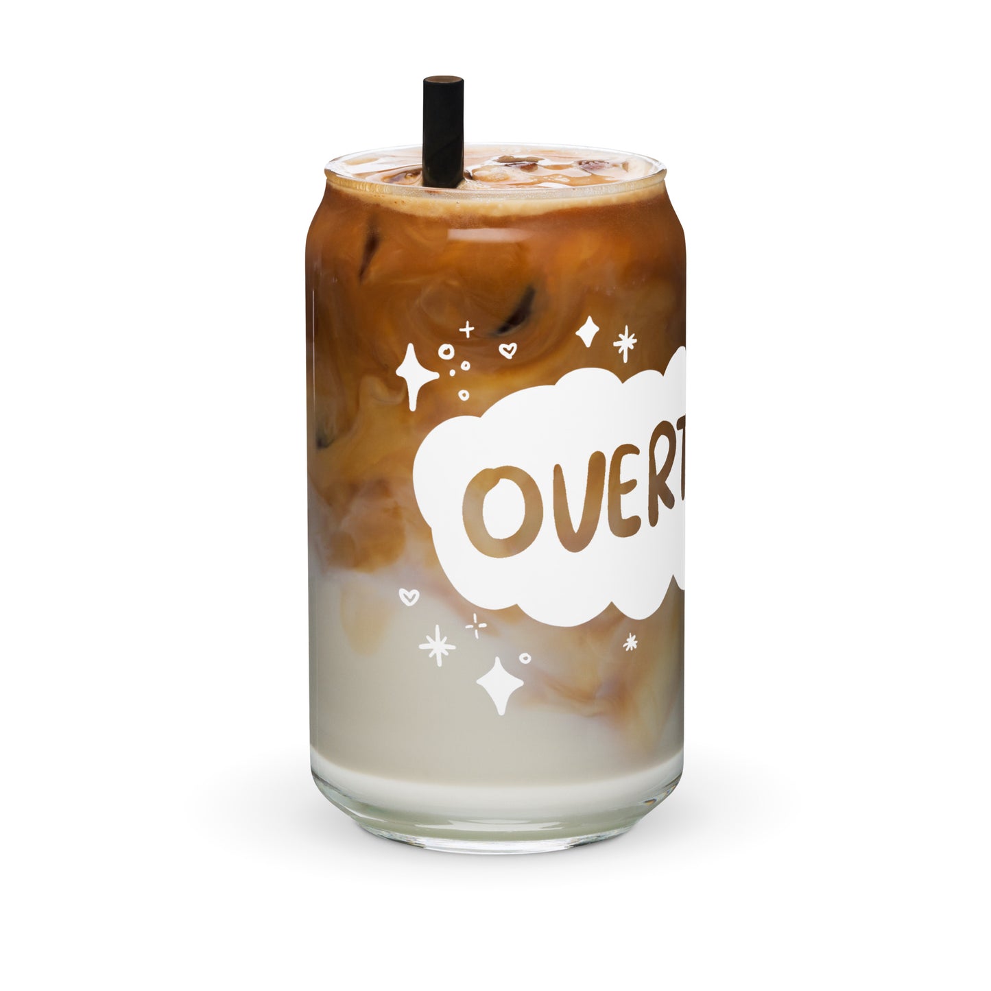 Overthinking Glass Tumbler